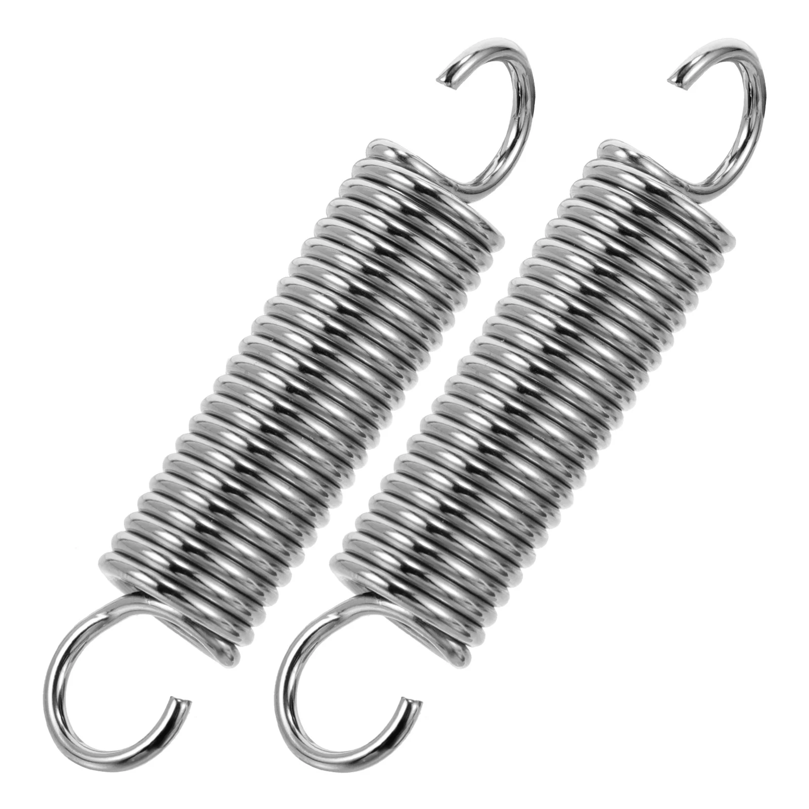 kf S4d050a2e0e7e4c619d81bbe1d0b9a9acu 2 Pcs Hook Tension Spring Swing Heavy Duty Clothes Rack Racks Chair Hanging Hooks Suspension Steel
