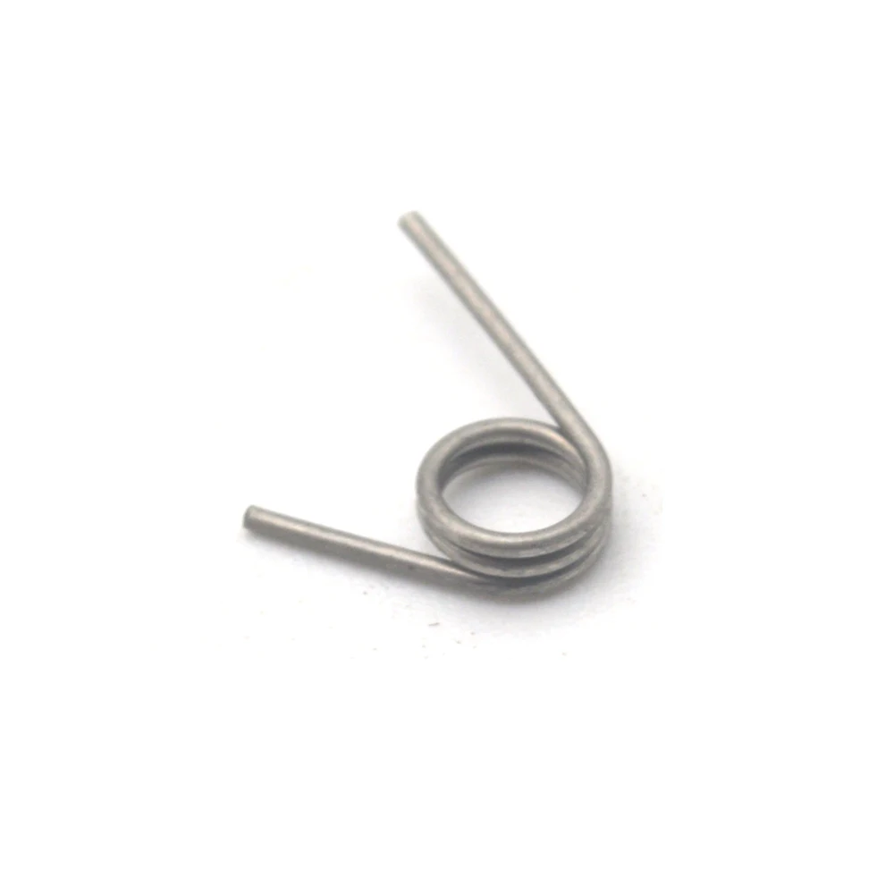 kf S518fd684816e491cb13e8c6d94b27657u FINEWE 10PCS Średnica drutu ze stali nierdzewnej 0 5mm 0 6mm Mała sprężyna skrętna do plastikowych zacisków
