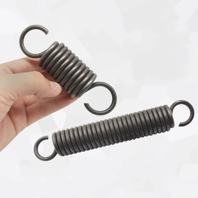 kf H8a98a01972394072a572d31effbbaa32J 2PCS Custom Steel Tension Spring Big Extension Spring Wire Diameter 3mm Out Diameter 20 22mm Length