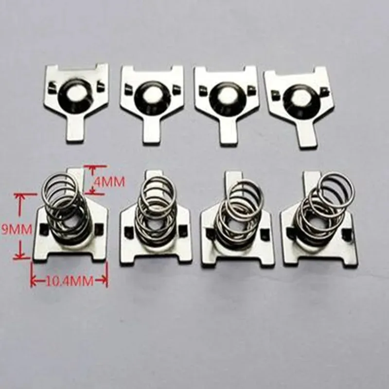 kf Sa1998261beb94a6286292472a16bc6b14 100개 배터리 배터리 파편 AA 또는 AAA 배터리 스프링 5 양극 및 음극 접촉 부품 없음