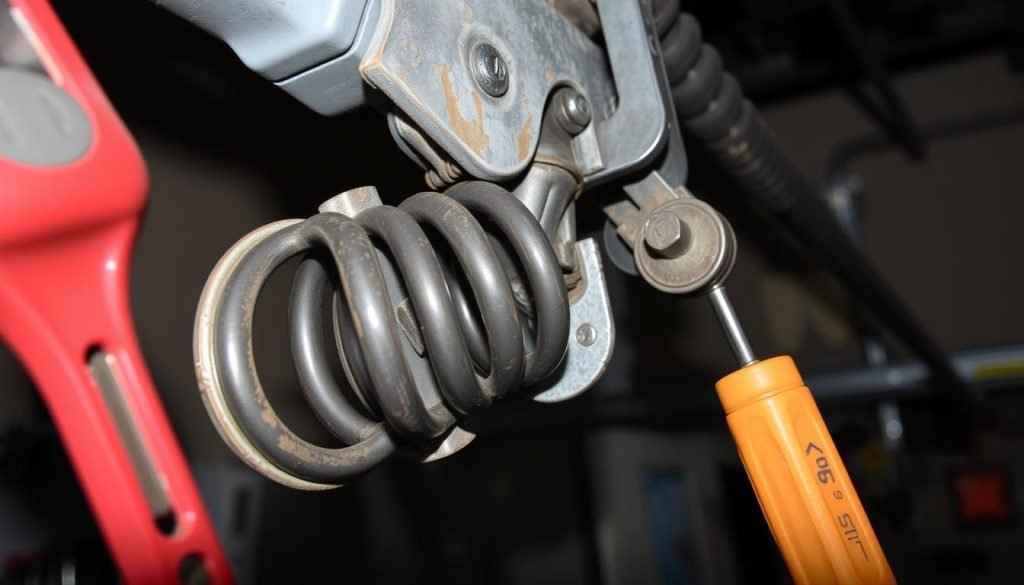 Risoluzione dei problemi della molla di torsione del garage