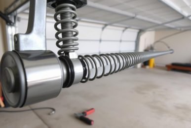 Jak wyregulować naprężenie sprężyny bramy garażowej