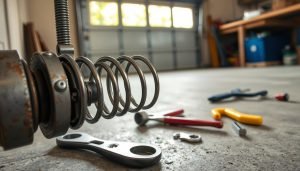 come fare la molla di torsione del garage